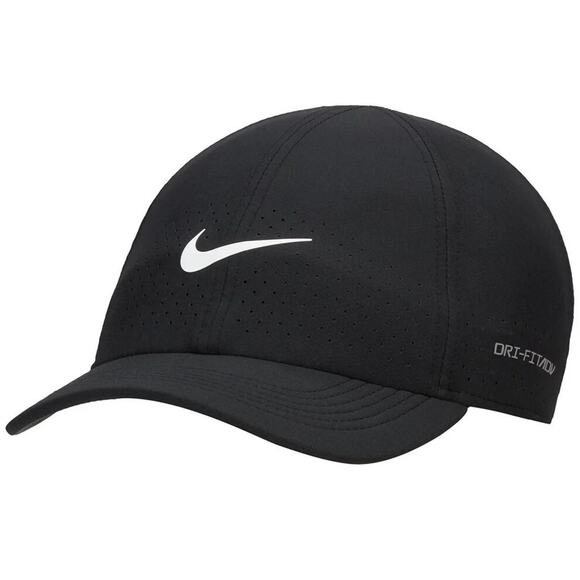 Nike Dri FIT ADV Club Cap Unstructured Tennis Hat Black Size M/L FB5598 010 NWT - Picture 1 of 4